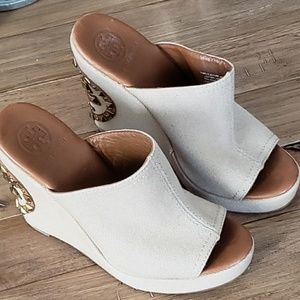 Tory Burch Canvas Wedge
